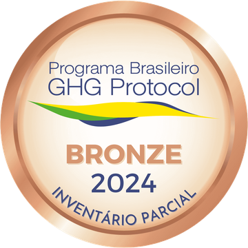Selo Bronze 2024 do Programa Brasileiro GHG Protocol — Inventário parcial